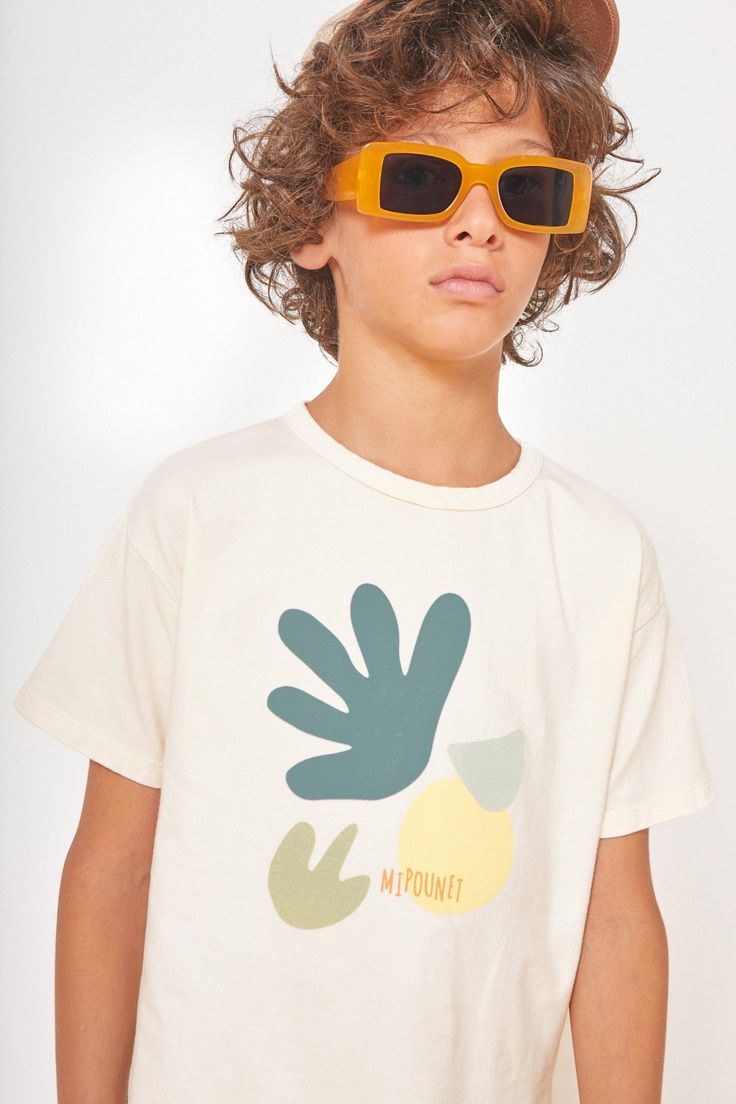 Marco Organic Jersey T-Shirt - Ecru - 2 Years
