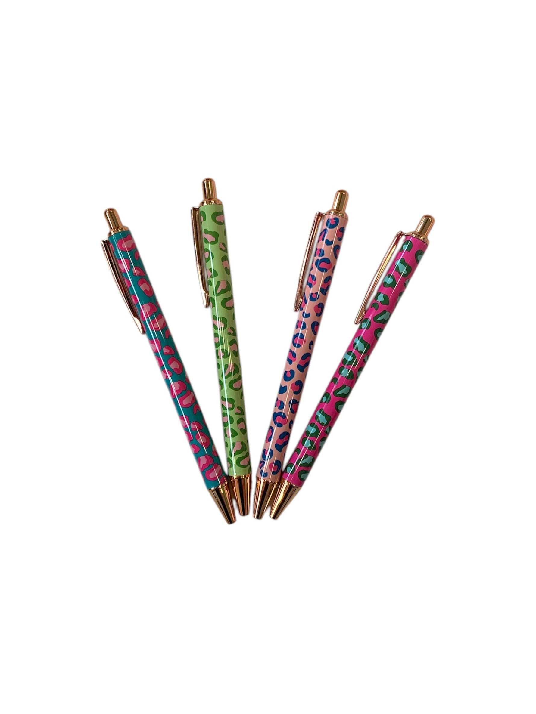 Leopard Print Pens