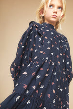 Martine Muslin Dress - Blue - 10 Years