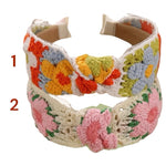 Crochet Headband With Knot