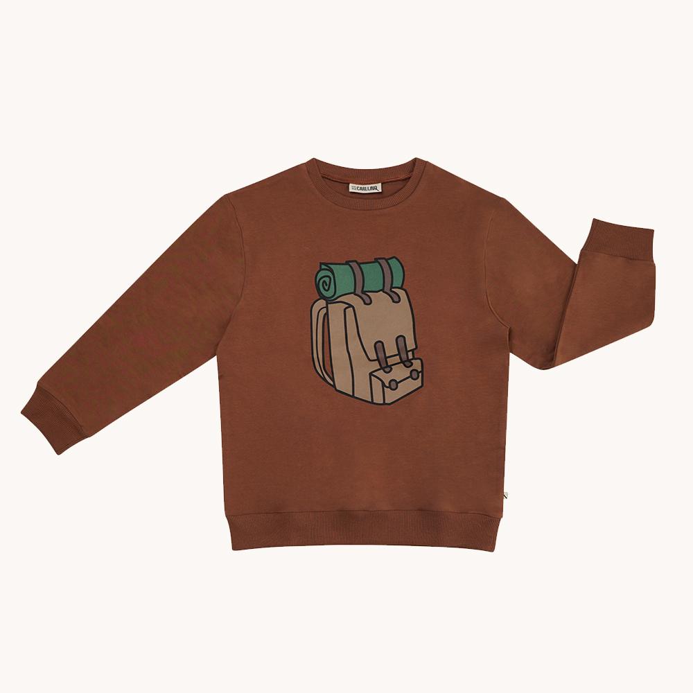 Backpack Sweater With Print - 6-12 Months