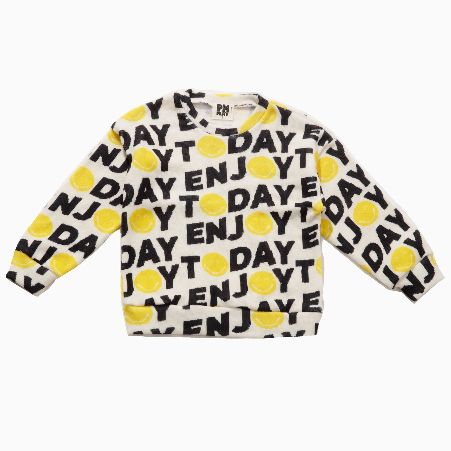 Print Sweatshirts Set - Ivory - 6 Months