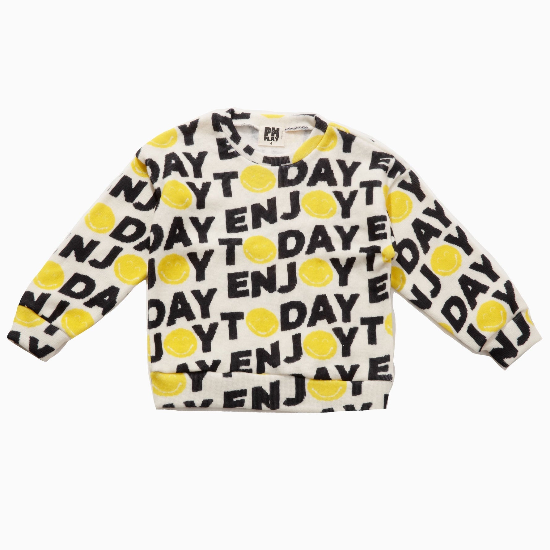 Print Sweatshirts Set - Ivory - 6 Months