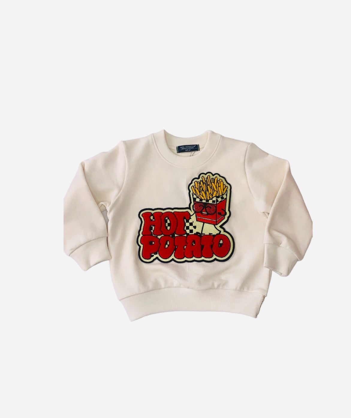 Hot Potato Cream Sweatshirt - 2 Years