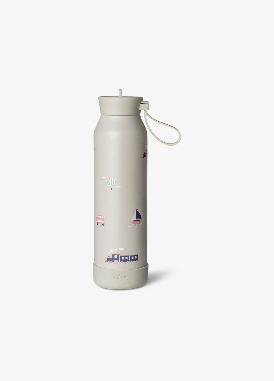 Medium Water Bottle 500Ml - Vehicles