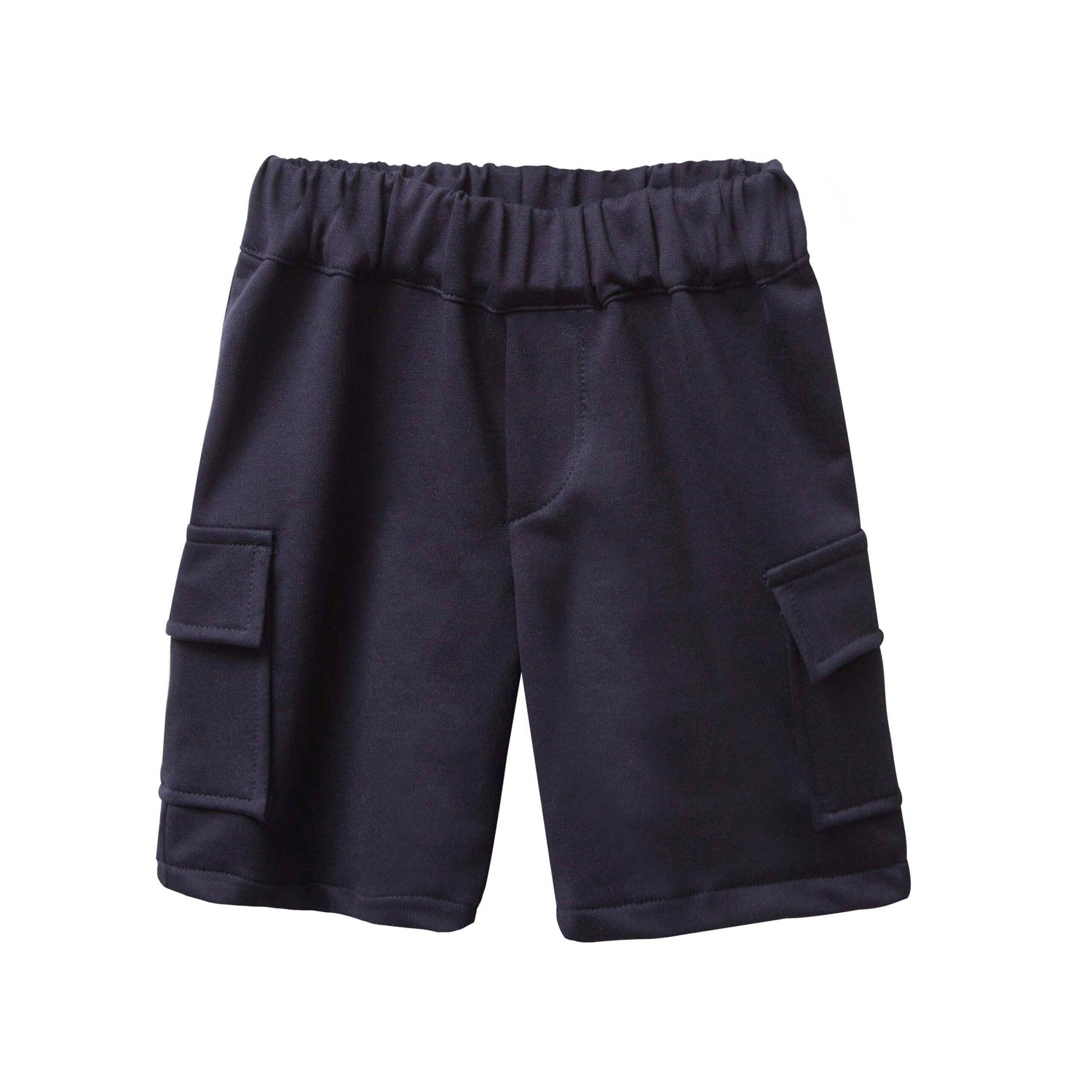 Cargo Sweater Short - Blue - 2 Years