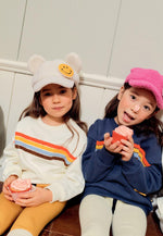 Rainbow Star Sweatshirt - Ivory - 6 Months