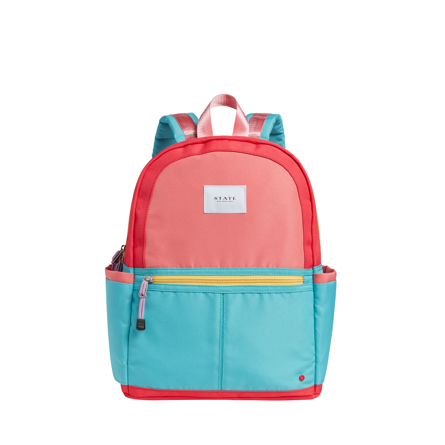 Kane Kids Double Pocket - Pink & Mint