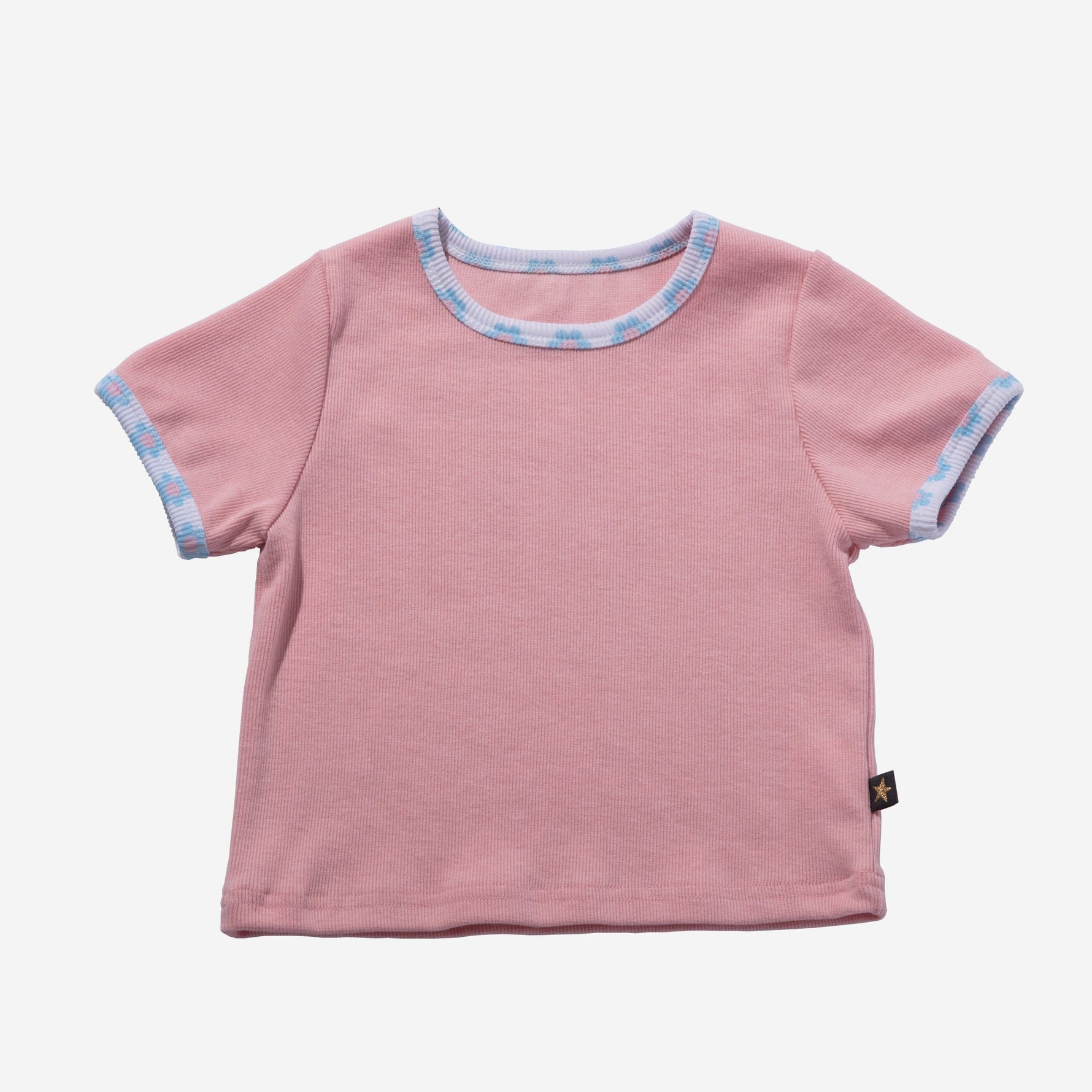Crop T-shirt - Pink - 3 Years