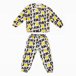 Print Sweatshirts Set - Ivory - 6 Months