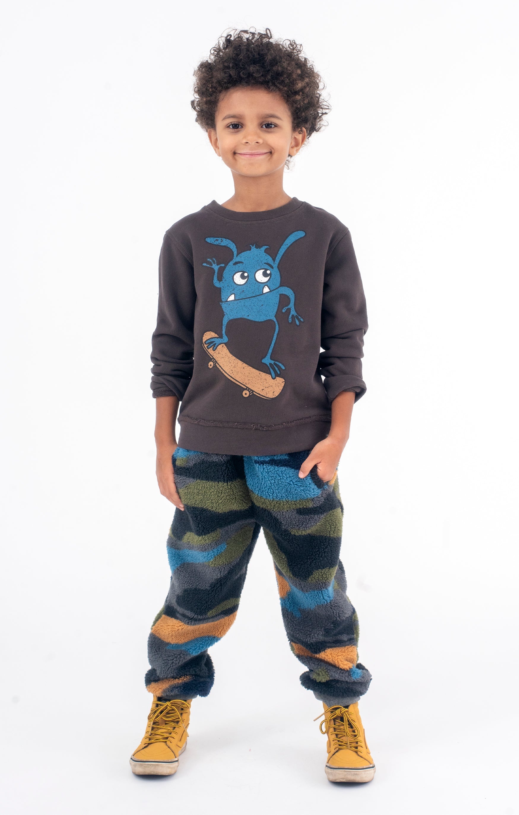 Highland Sweatpants - Earth Tones - 3 Years