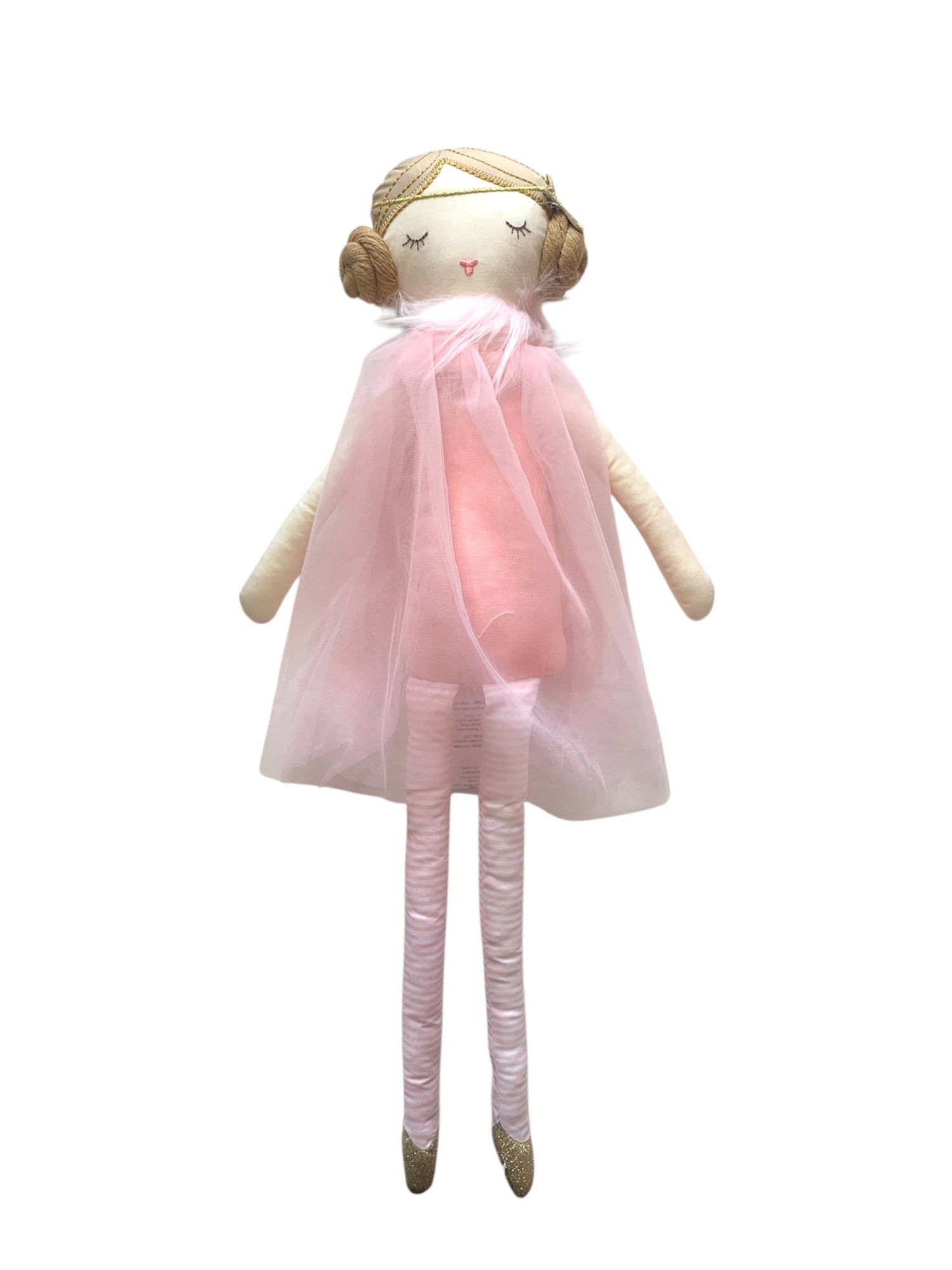 Nordic Pink Bun Doll