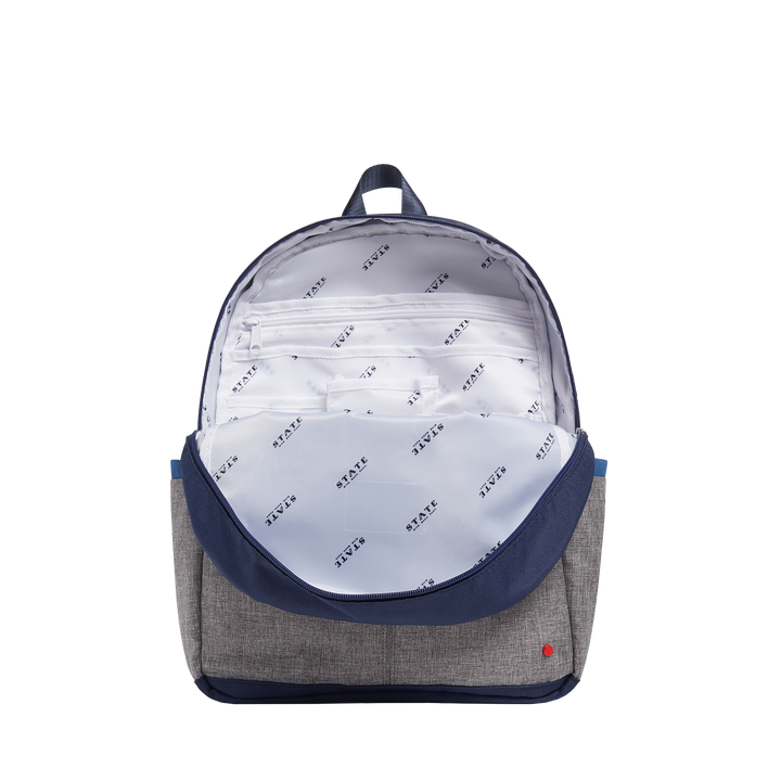 Kane Kids - Navy & Heather Grey