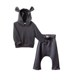Bearland Set Anthracite Baby - 9 Months
