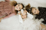 Layered Ls Tutu - Gold Pink - 1 Years