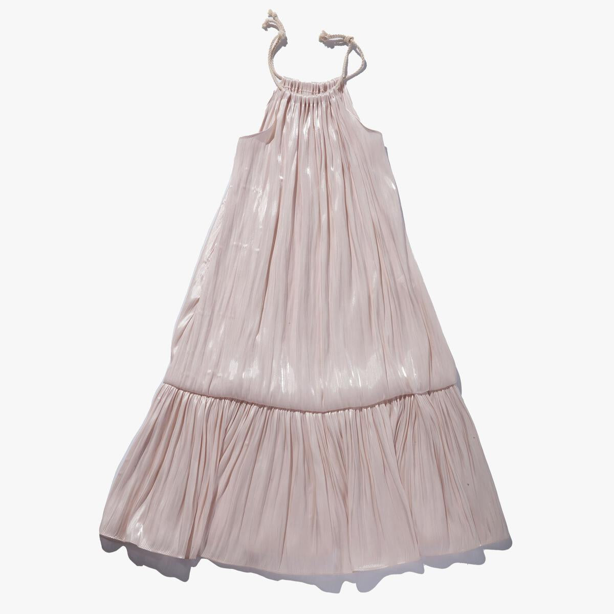 Silk Dress - Gold - 5 Years