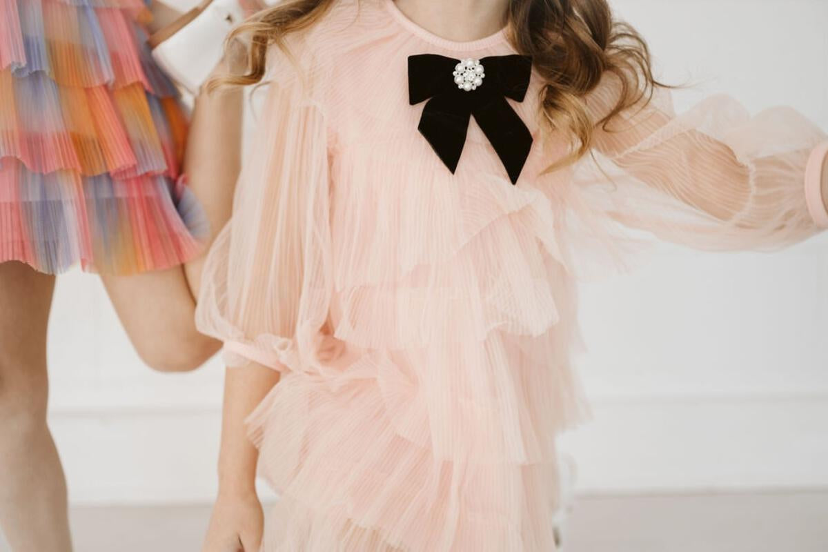 Six Layered Dress - Pink - 5 years