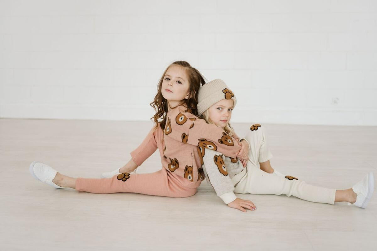 Bearpaw Pants - Ivory - 6 Months