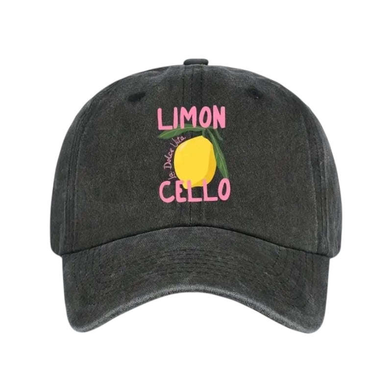 Limoncello Cap - Black
