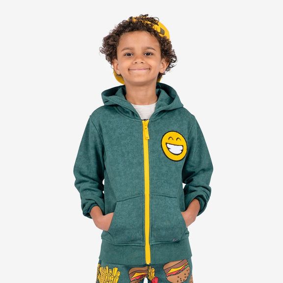 Strivers Hoodie Dark green - 8 Years