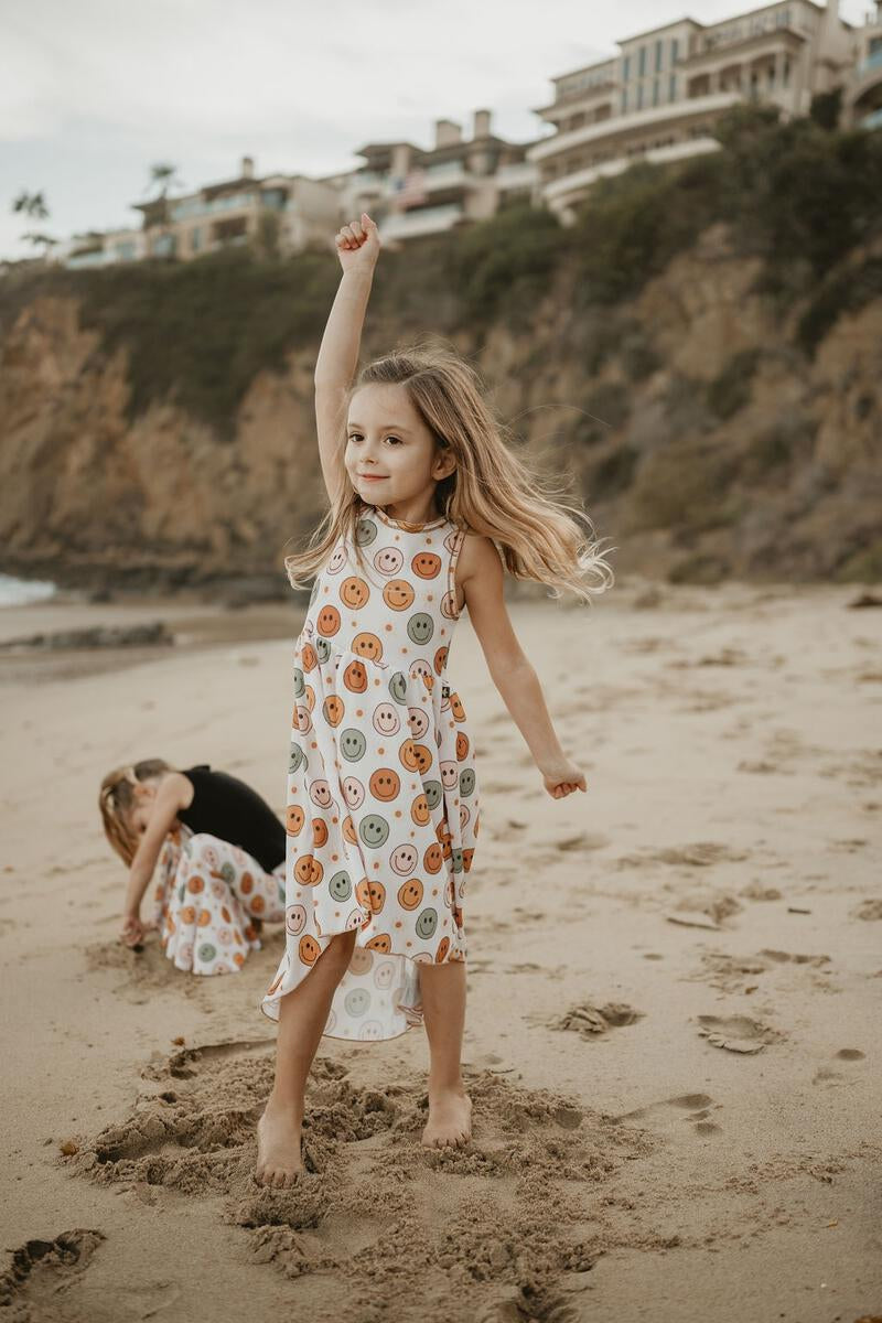 Print UB Dress - Smile - 4 Years