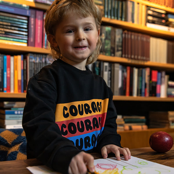 Courage Sweater With Print - 3-4 Years