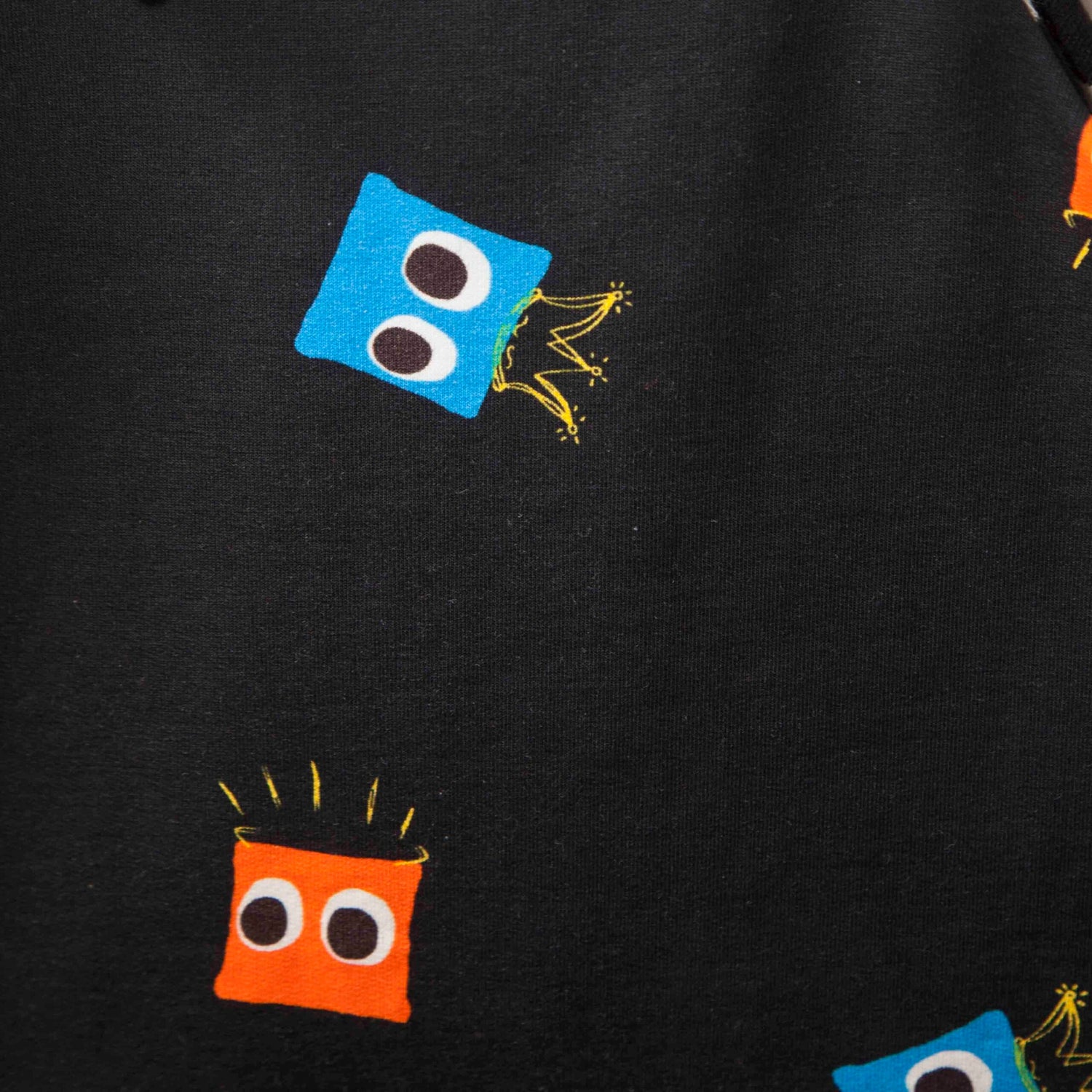 Happy Marshmallow Allover Playsuit - 18 Months