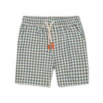 Gingham Kid Shorts - Faded Denim - 2 Years