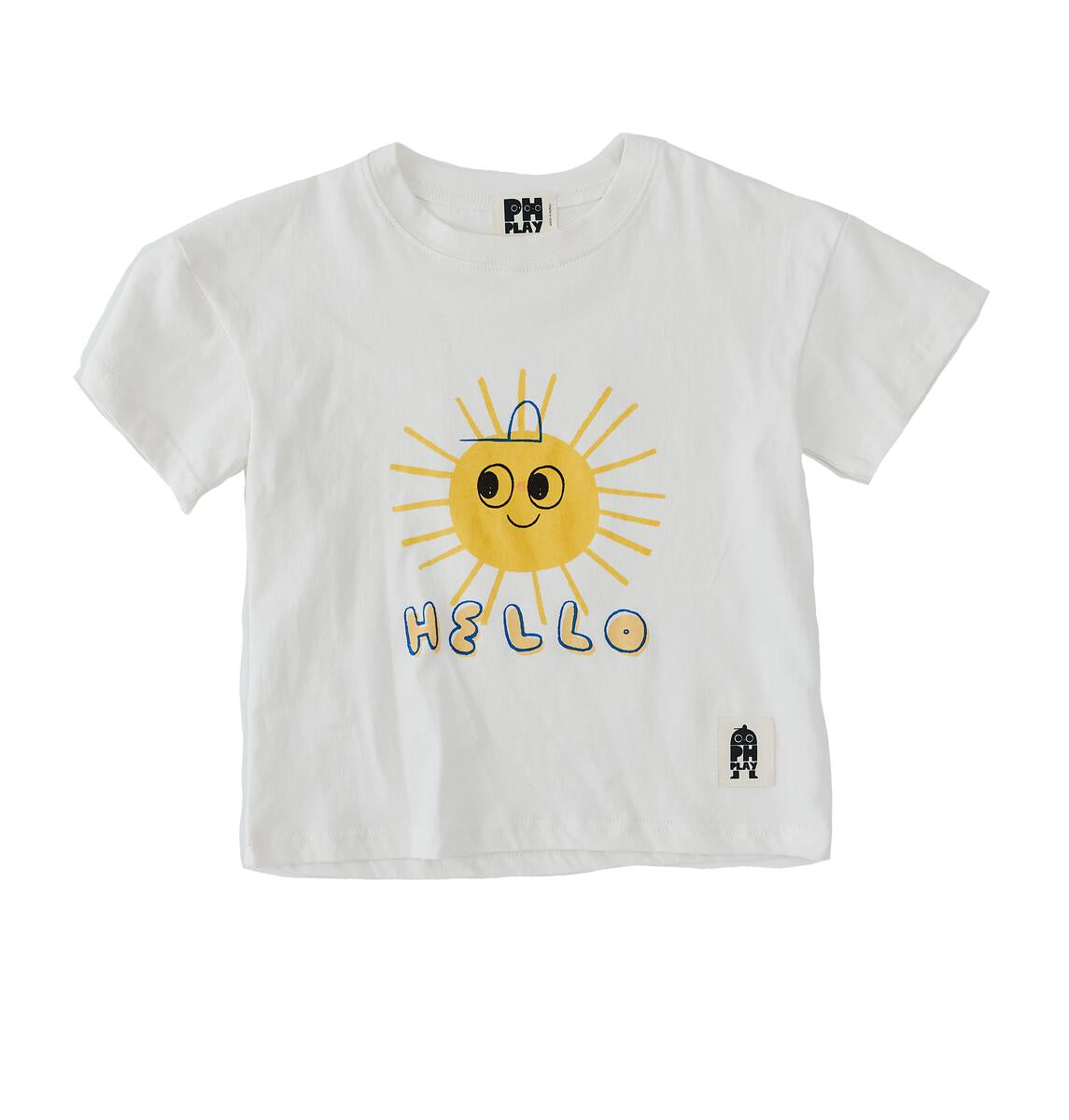 Organic Tshirt - Hello - 6 Months