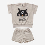 PH Set - Gray hello - 6 Months