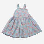 Karina Ribbon Dress - Blue - 12 Months