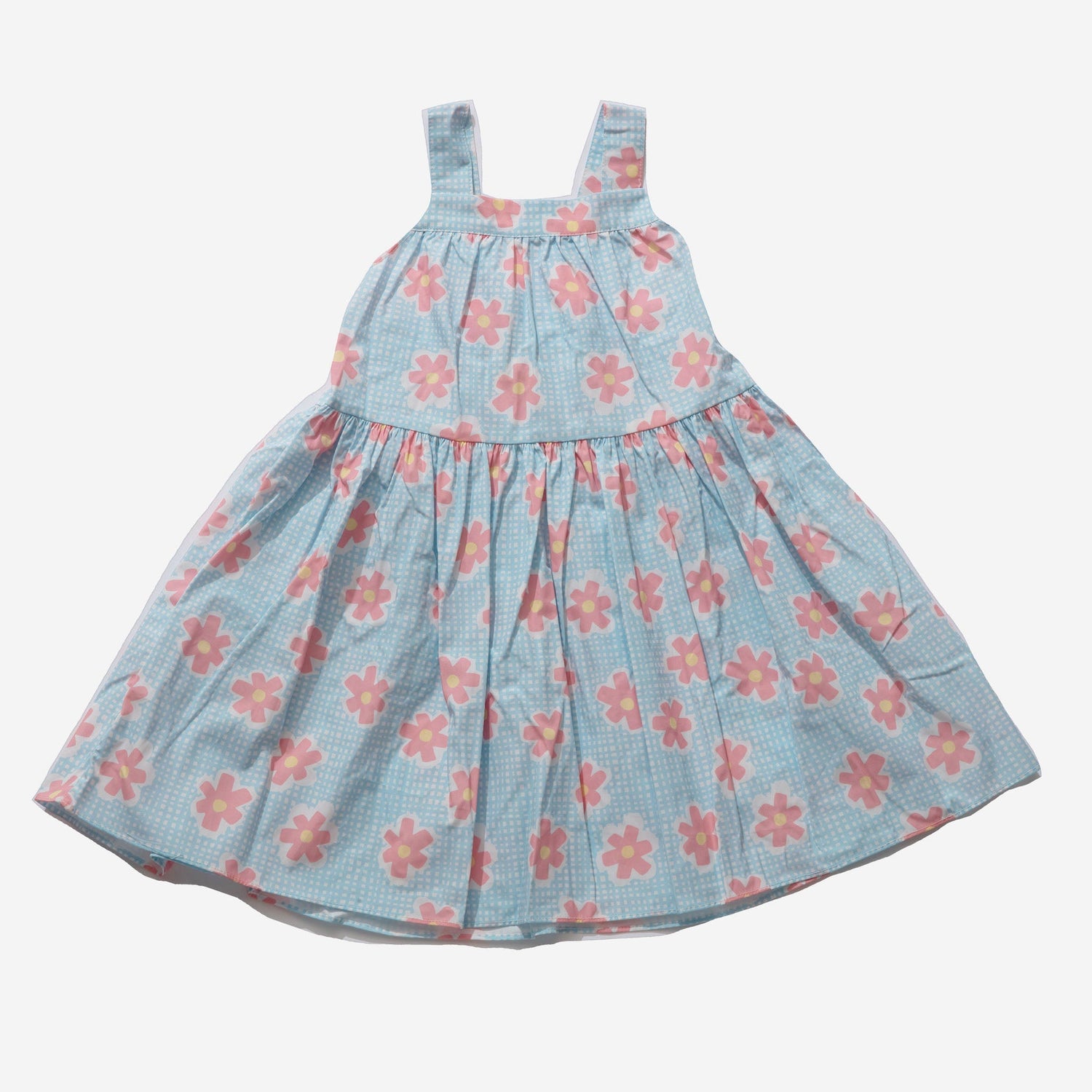 Karina Ribbon Dress - Blue - 12 Months