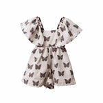 Butterfly Pavilion Ruffle Sleeve Playsuit - 2 Years