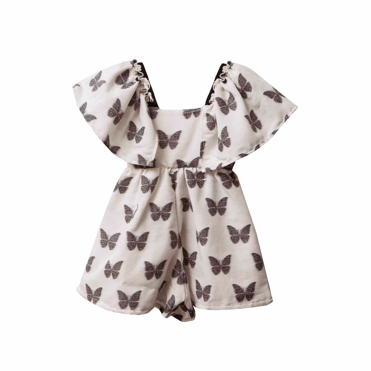 Butterfly Pavilion Ruffle Sleeve Playsuit - 2 Years
