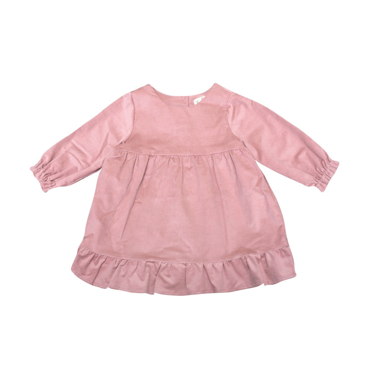 Baby Girl Soft Pink Velvet Dress