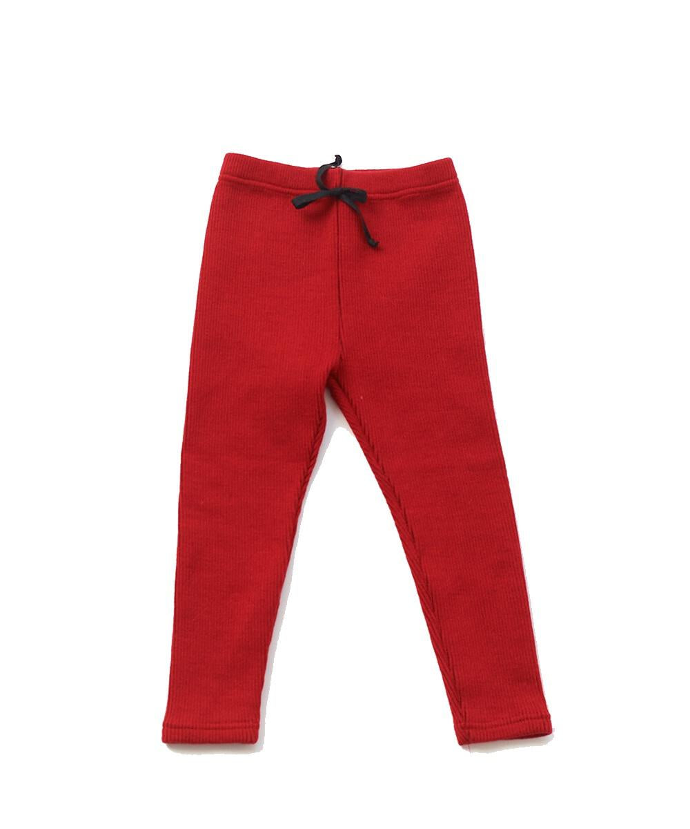 Knit Pants - Red - 6 Months