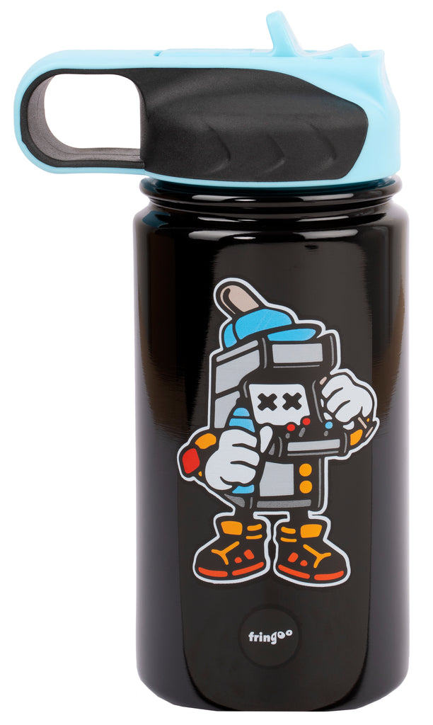 Stainless Steel Bottle With straw 350ML - Little Gamers