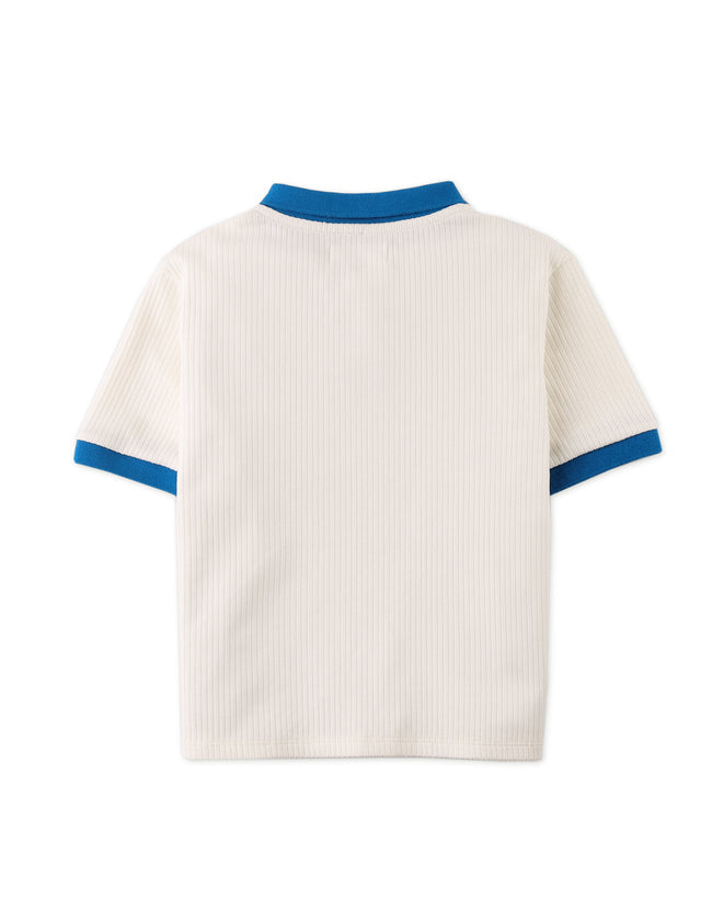 Ethan Jersey Polo - White - 10 Years