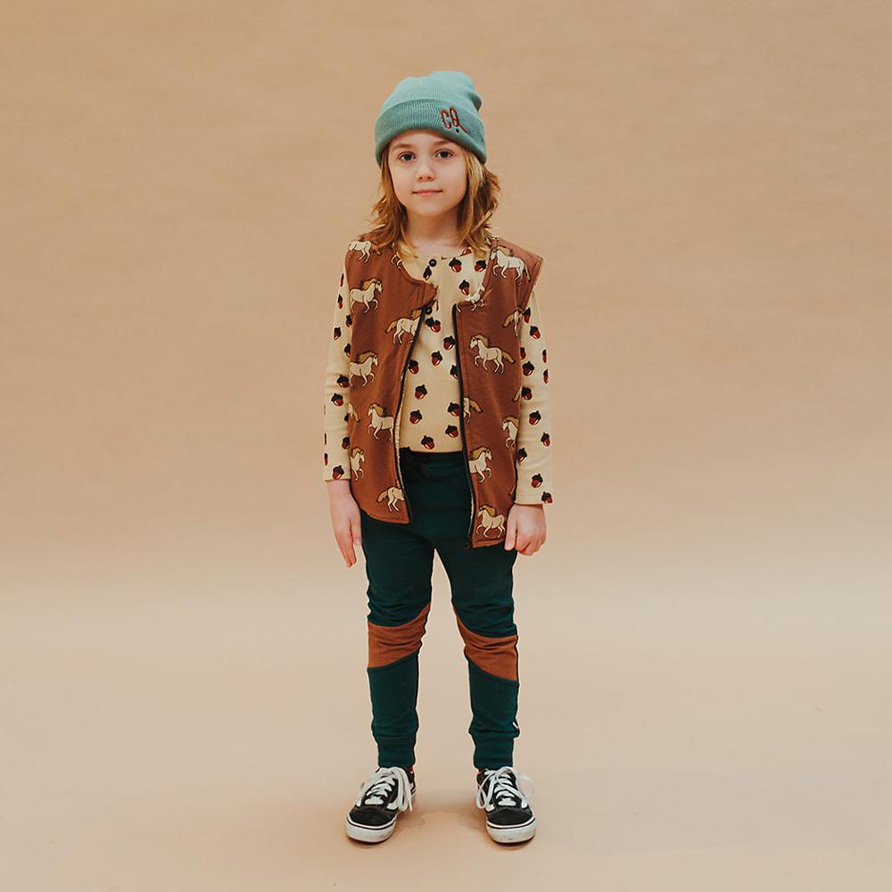 Color Block Sweatpants - Green - 6-12 Months