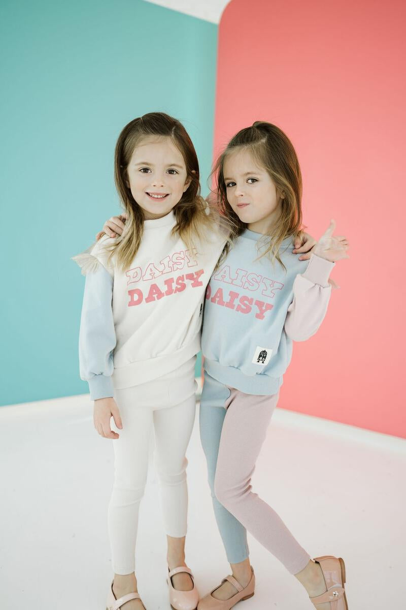 LT Daisy Sweatshirts Sky - Blue - 1 Year
