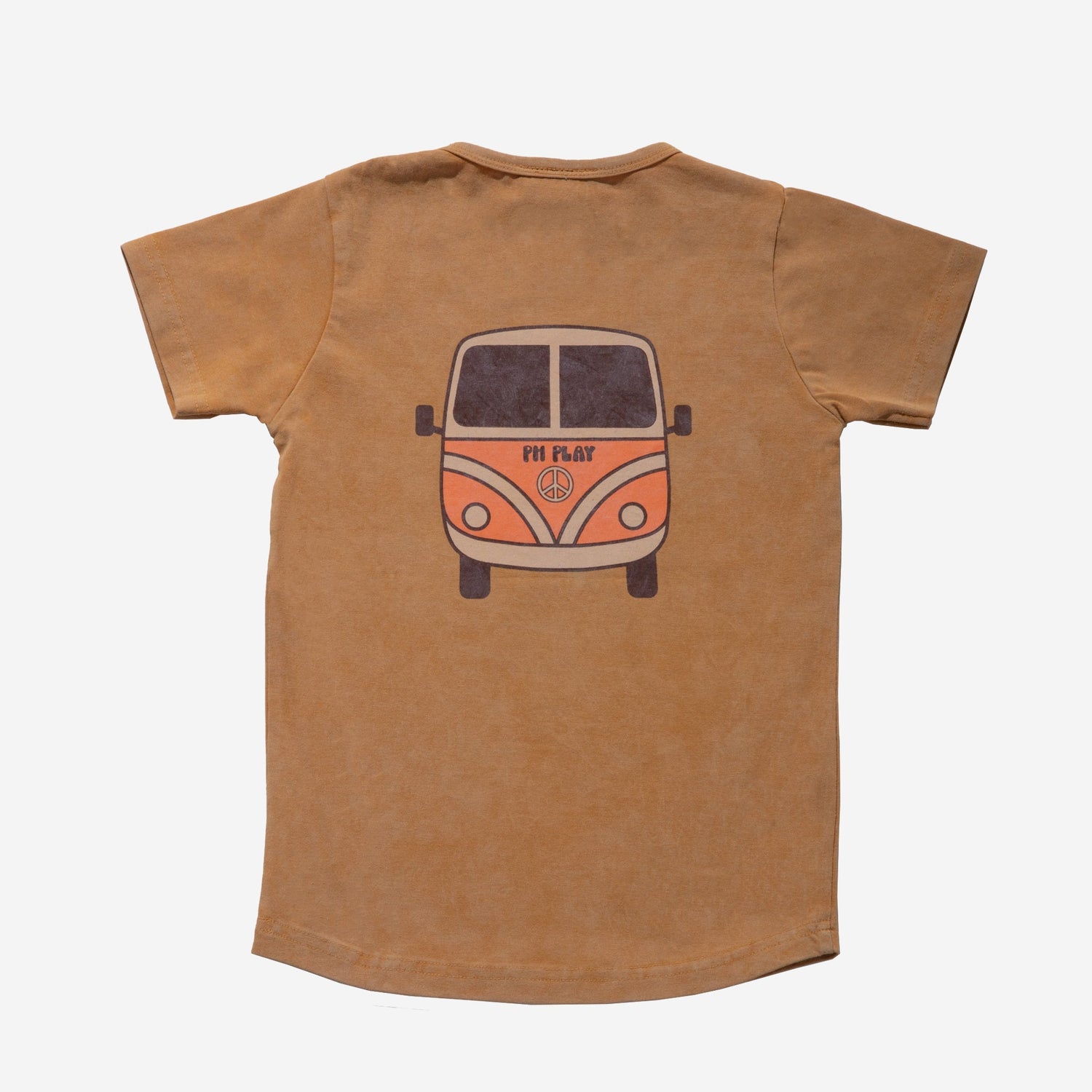 Acid Washing T-shirt - Clay