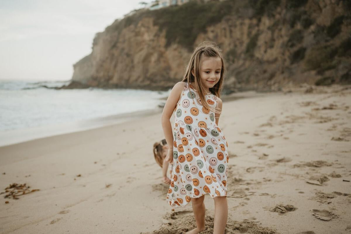 Print UB Dress - Smile - 4 Years