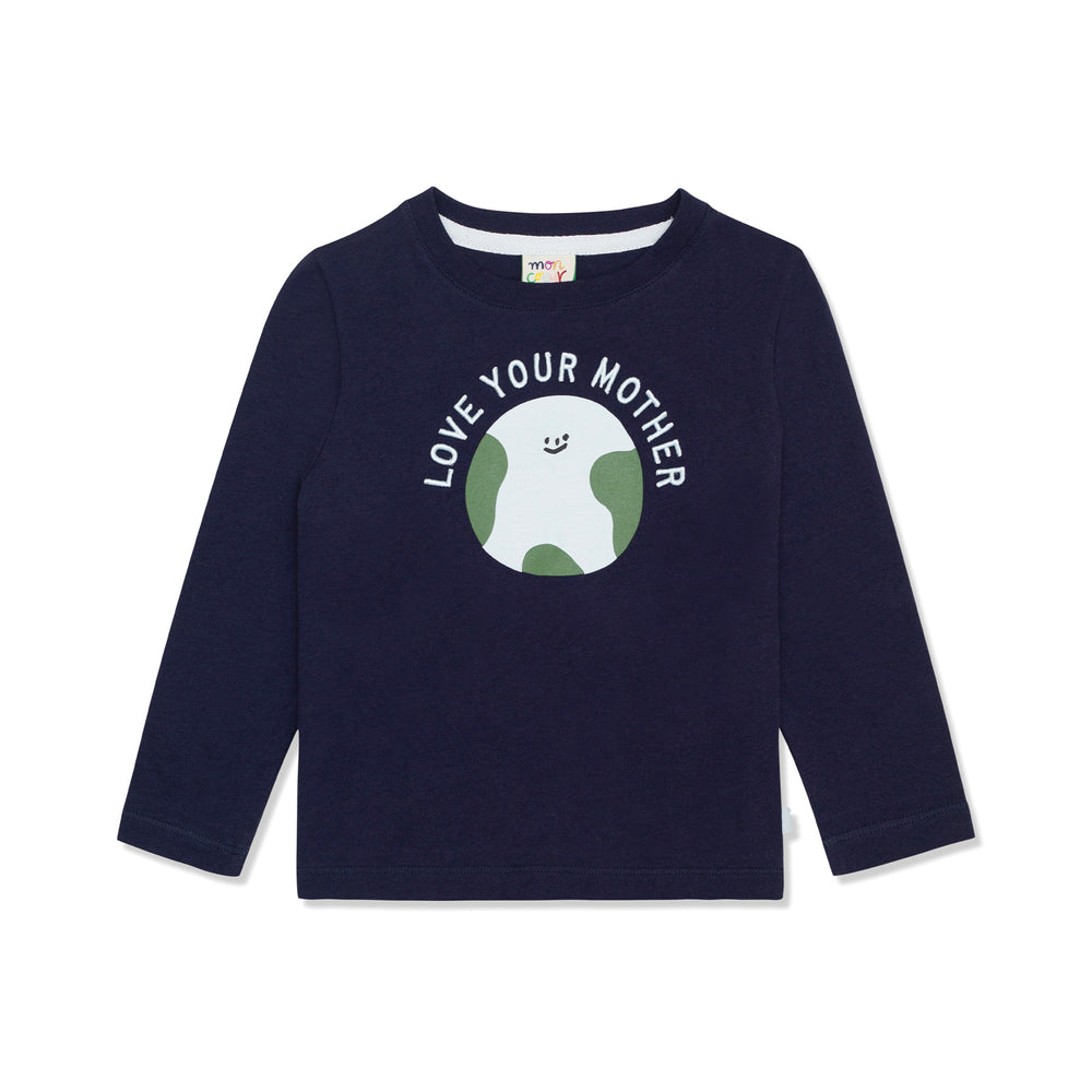 Love Your Mother Kid T-shirt Navy-Multi - 2 Years