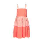 Popsicle Two Layer Dress - Orange - 11 Years