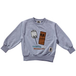 Print Sweatshirts - Sky Choco - 6 Month