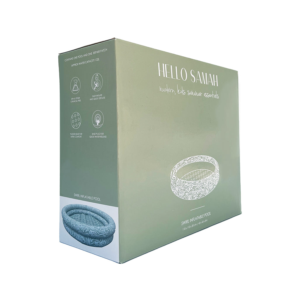 Inflatable Kids Pool - Checkers