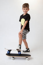 Arlequin Chess Circle Tshirt - Yellow - 2 Years