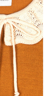 Gala Collared Sweater - Caramel - 2 Years