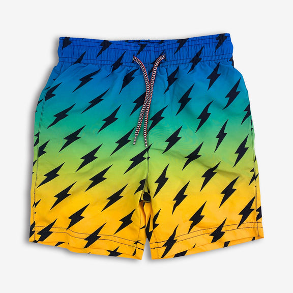 Mid Length Swim Trunks Lightning - 3 Years
