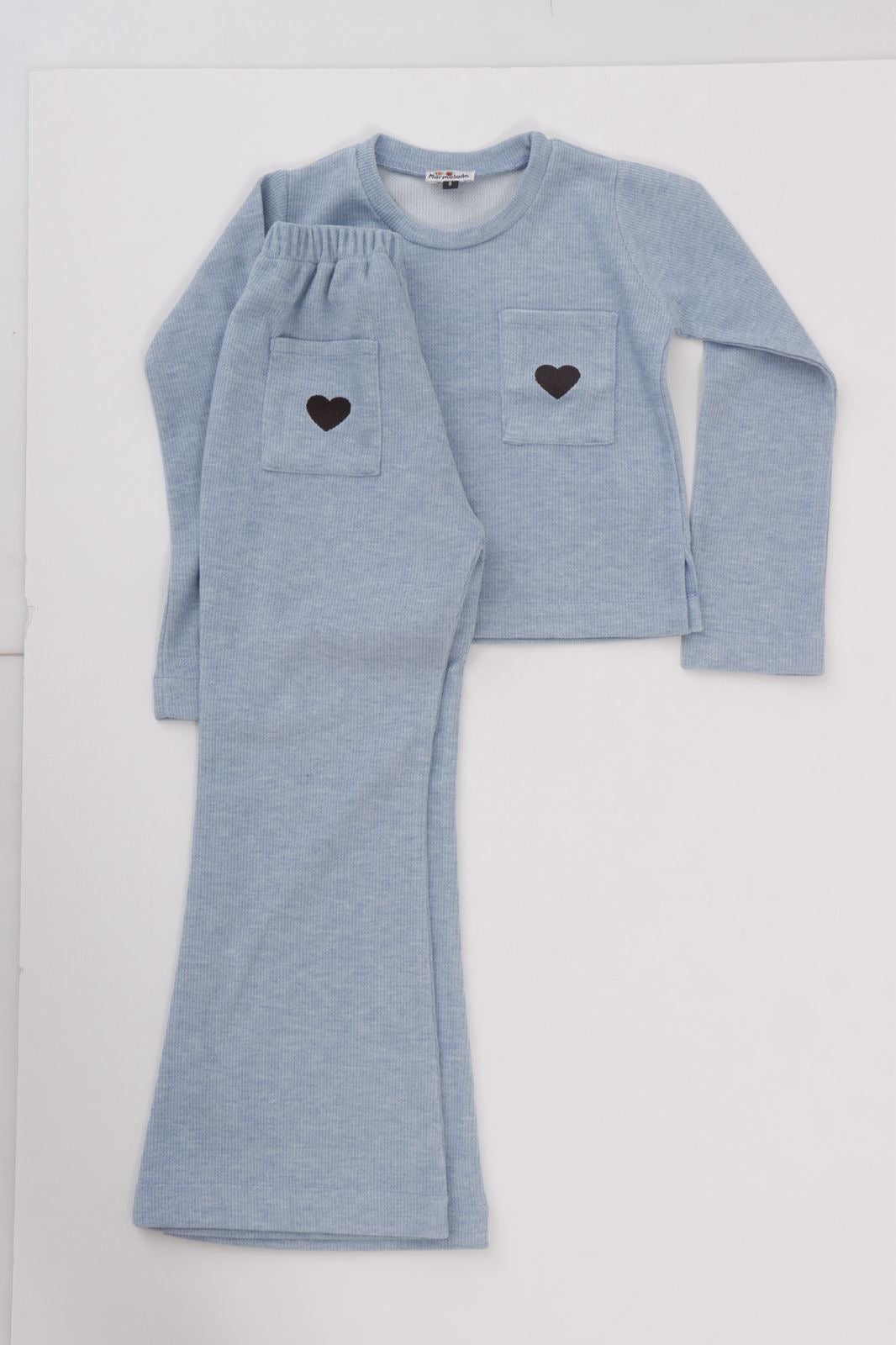 Sweatsuit Bleu / Beige